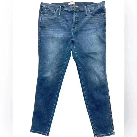 Madewell Denim - Madewell 10” high rise skinny‎ jeans stretchy Sz 36